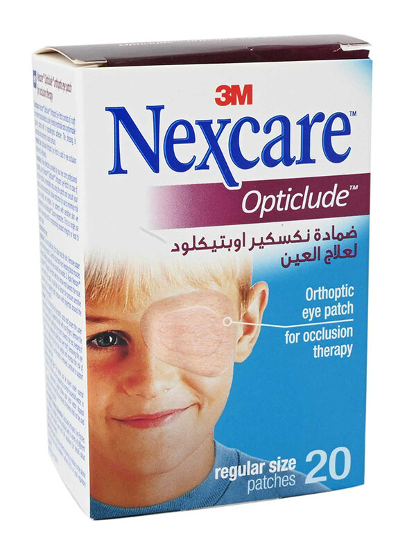 

3M Nexcare Optic Eye Patch Regular Size, 20 Pieces