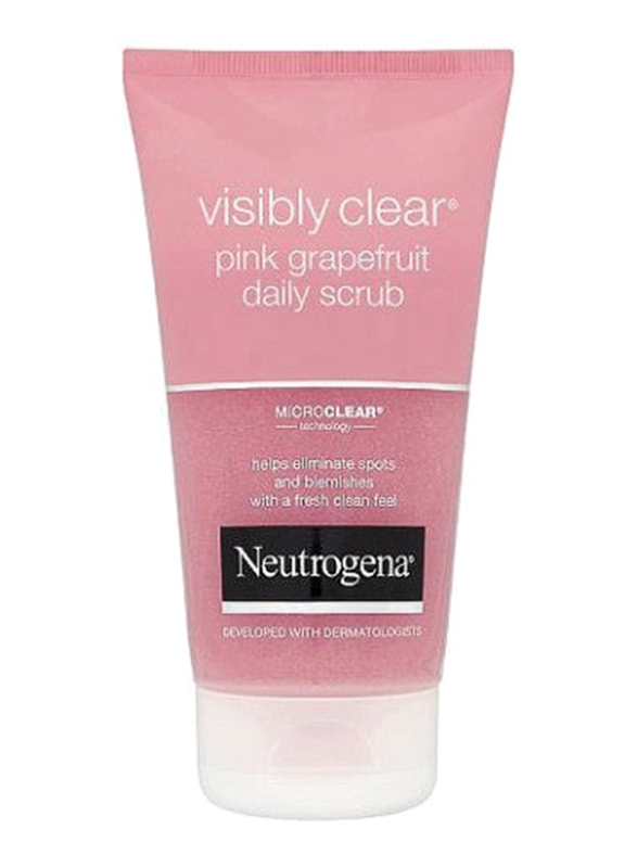 Neutrogena Acne Wash Grapre Fruit Daily Scrub, 150ml