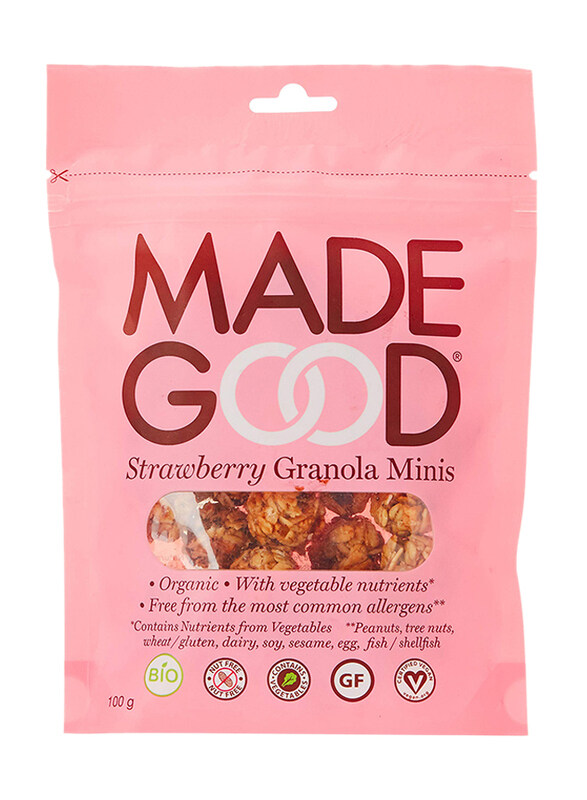 

Made Good Strawberry Muesli Minis, 100g