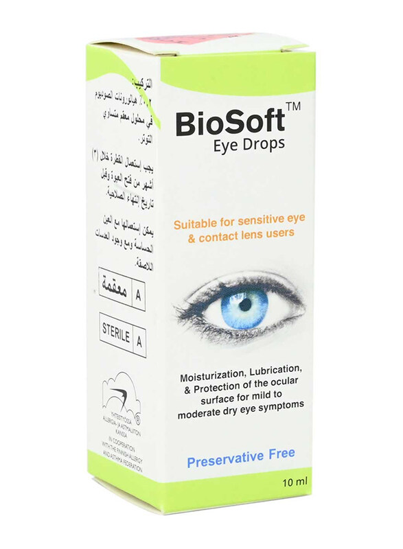 

Biosoft Eye Drops, 10ml