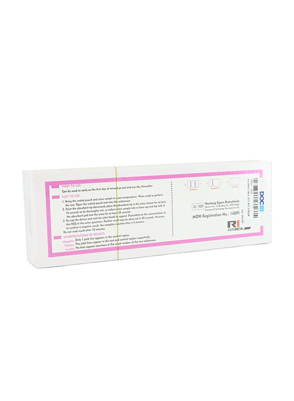 Novamed Pregnancy Test Mid Stream, White