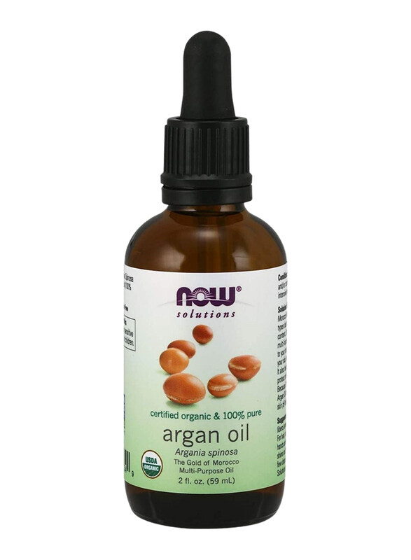 

Now Solutions Certified Organic and 100% Pure Argan Oil, 59ml