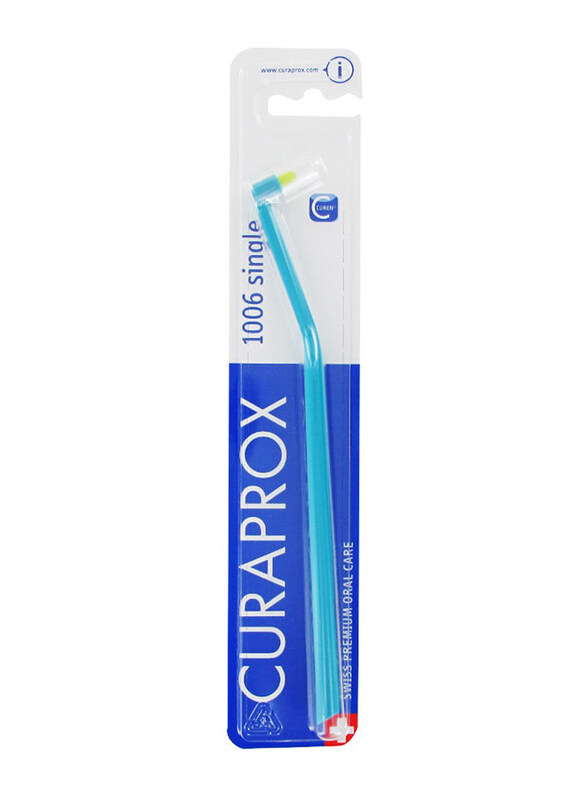 

Curaprox 1006 Single Toothbrush, One Size, Blue