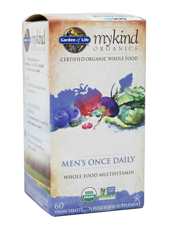 

Garden of Life Mykind Once Daily Whole Men's Food Supplement, 60 Tablets
