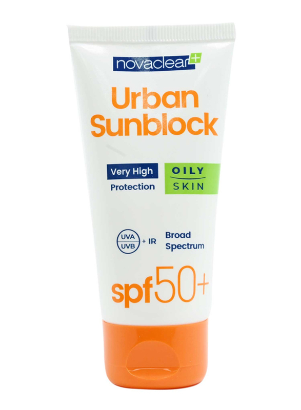 Novaclear SPF50+ Urban Sunblock Oily Skin, 40ml