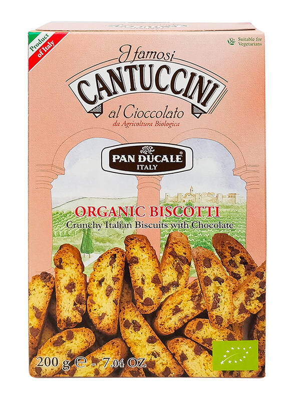 

Pan Ducale 100% Organic Cantuccini Chocolate Biscuits, 200g