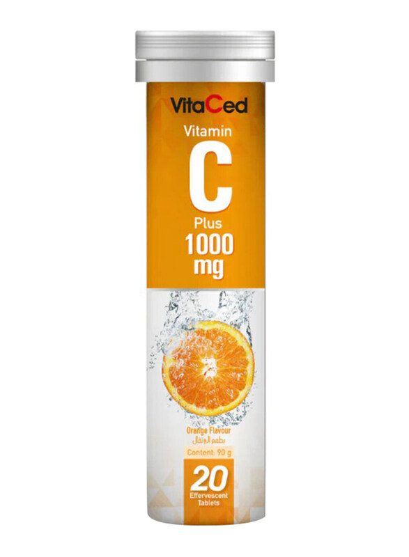 

VitaCed Vitamin C Plus Effervescent, 1000mg, 20 Tablets