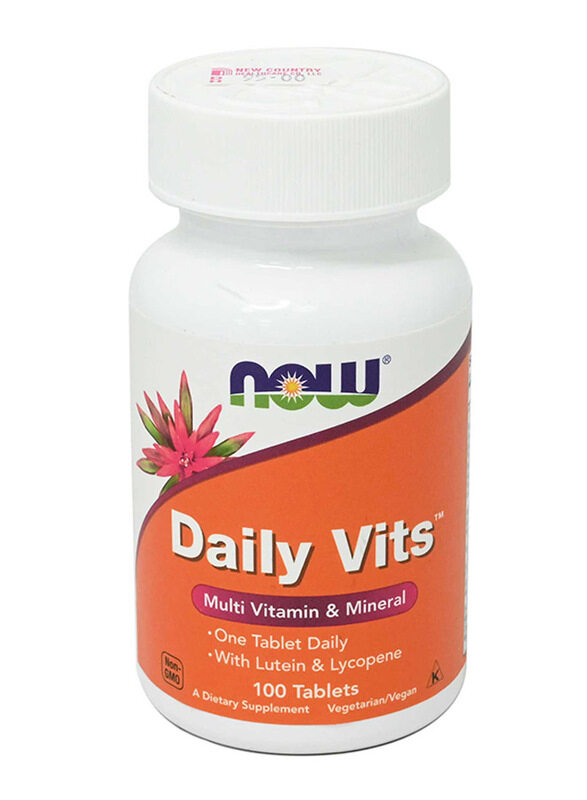 

Now Daily Vits Multi Vitamin & Mineral, 100 Tablets