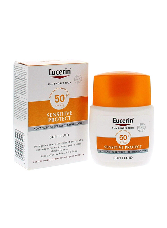 

Eucerin SPF 50+ Sensitive Protect Sun Fluid, 50ml