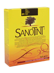 Sanotint Hair Color, 125ml, 01 Black