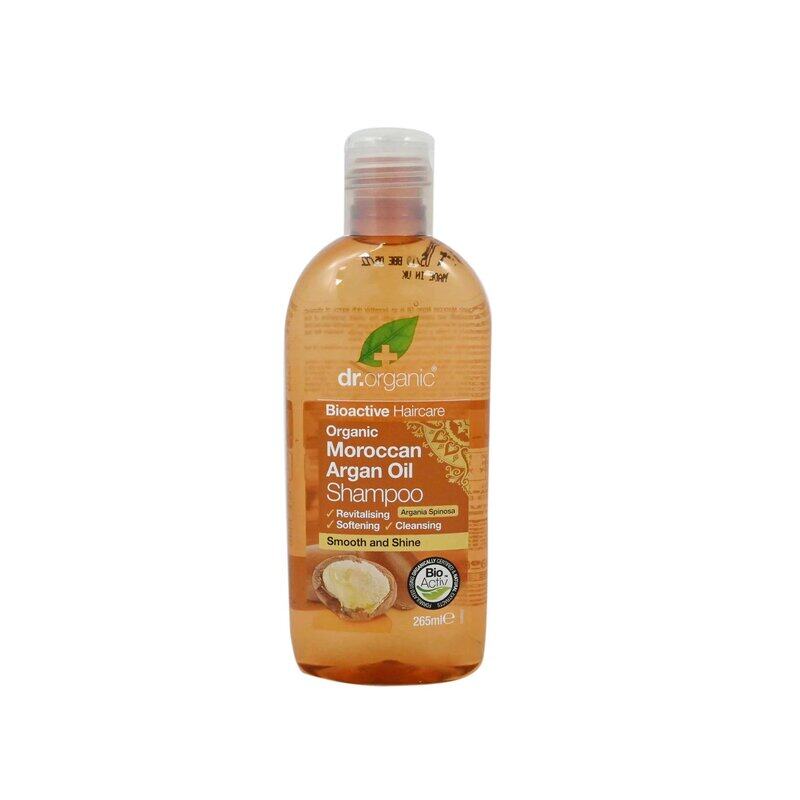 

Dr Organic Moroccan Argan Oil Shampoo for All Hair Types, 265ml