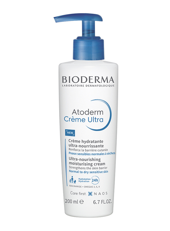 Bioderma Atoderm Ultra Nourishing Moisturizing Cream, 200ml