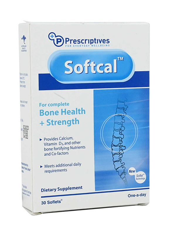 Softcal Bone Health Dietary Supplements, 30 Softgels