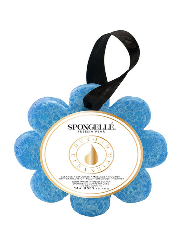 

Spongelle Wild Flower Blue Freesia Pear 14+ Uses Sponge, 85gm