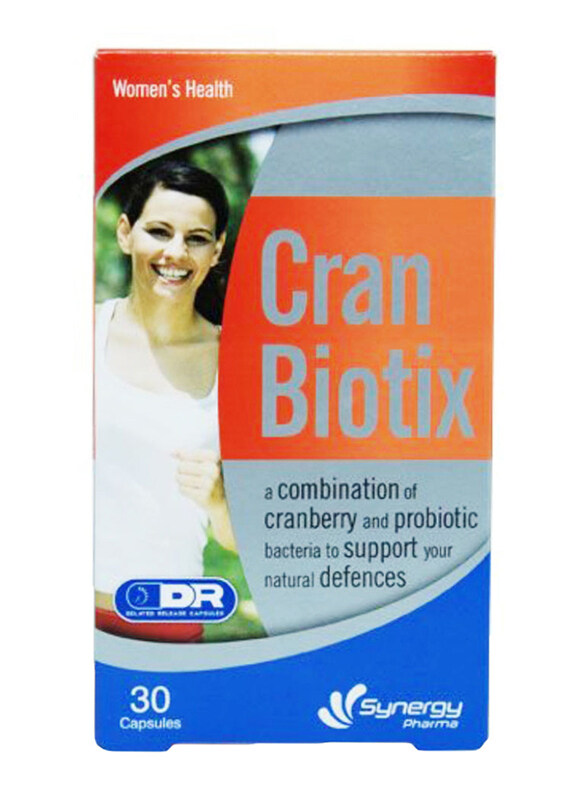 

Synergy Cran Biotix Women's Health Capsules, 30 Capsules
