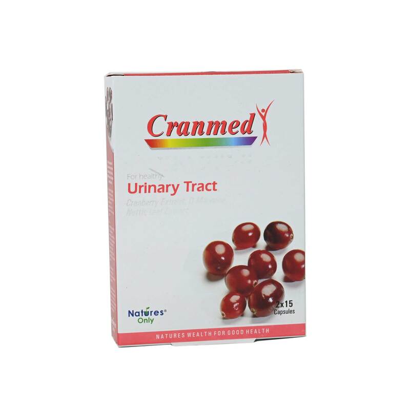 Natures Only Cranmed Food Supplements, 30 Capsules