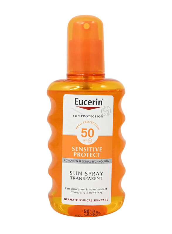 

Eucerin Sun Sensitive Protect Transparent Sun SPF50 Spray, 50ml