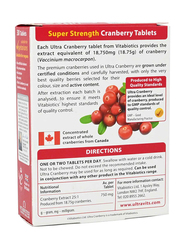 Vitabiotics Ultra Cranberry Extract, 750mg, 30 Tablets
