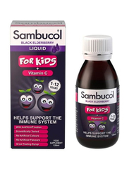 Sambucol For Kids Vitamin Black Elderberry Liquid, 120ml