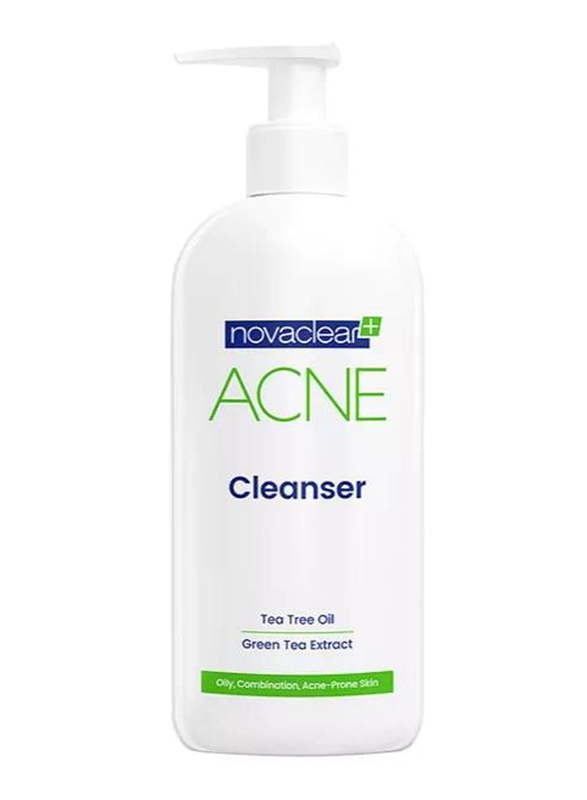 Novaclear Tea Tree Oil Acne Cleanser for Oily Combination Acne-Prone Skin, 150ml