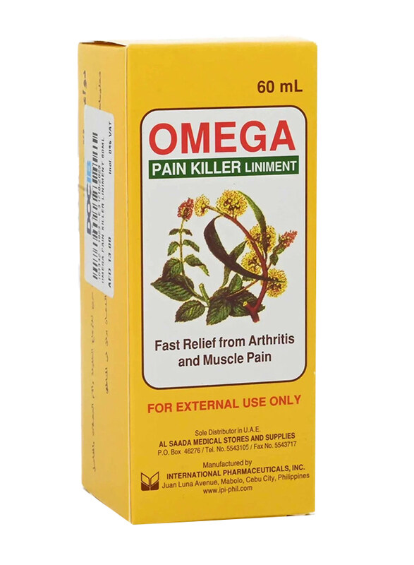 

Omega Pain Killer Liniment, 60ml