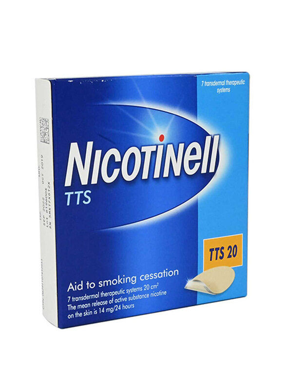 

Nicotinell TTS-20 Aid to Smoking Cessation Patch, 7 Pieces