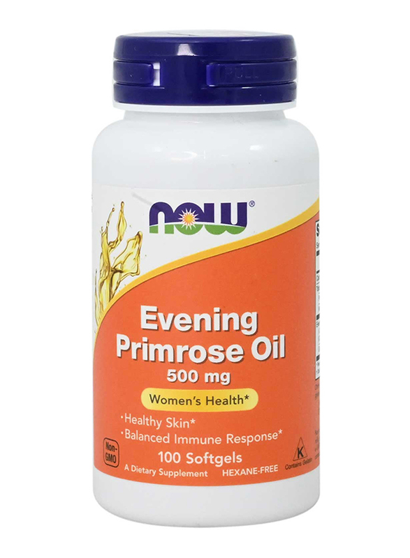 Now Evening Primrose Oil, 500mg, 100 Softgels