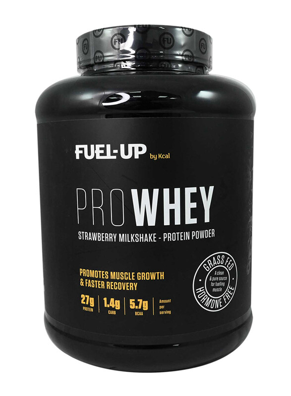 

Fuel Up Pro Whey Protein Powder, 2.2 KG, Strawberry Milkshake