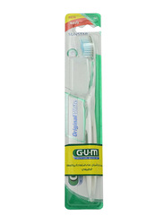 Gum 561 Original White Soft Toothbrush, White/Green