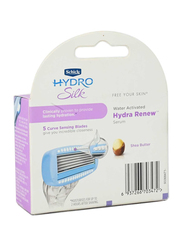 Schick Hydro Silk 5 Razor Refill Kit, 4 Pieces