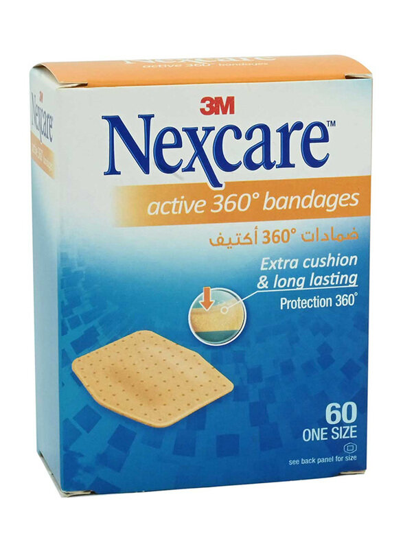 

Nexcare Active Bandages, 60 Pieces