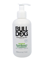 Bull Dog Original Beard Shampoo & Conditioner, 200ml