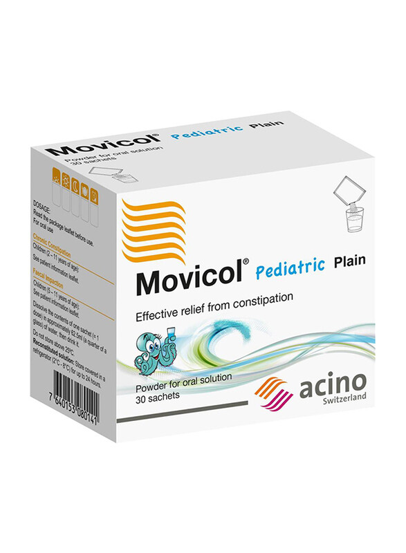 

Movicol Paediatric Plain Relief for Constipation Powder, 30 Sachets