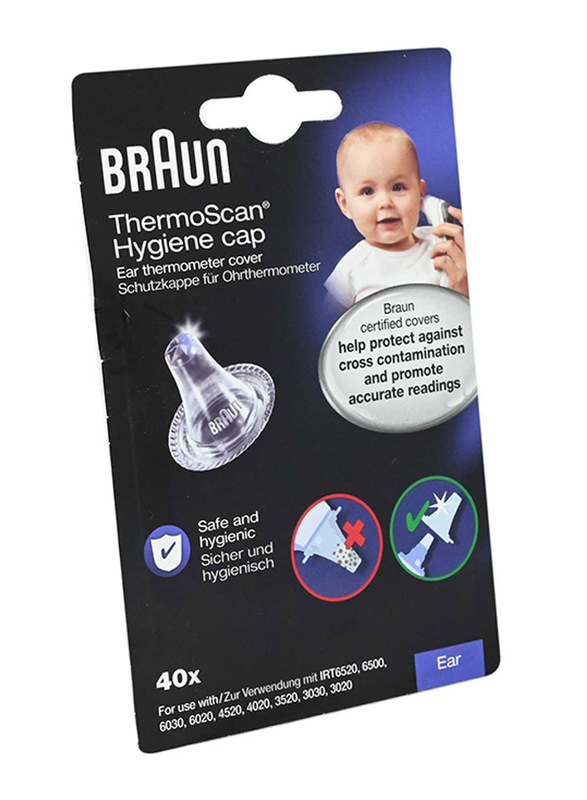 Braun Thermoscan Hygiene Cap, Lf 40, Clear