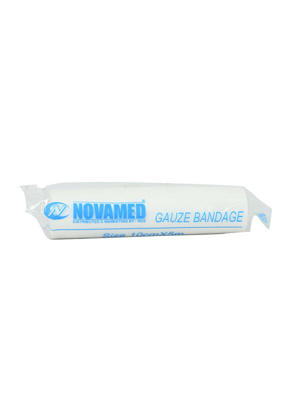 

Novamed Gauze Bandage, 10cm x 5m