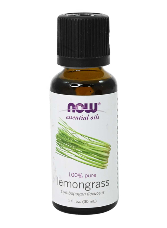 Now Essential Oils 100% Pure Lemongrass Oil, 30ml