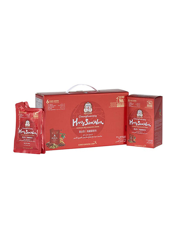 

Cheong Kwan Jang Hongsamwon Korean Red Ginseng Drink Set, 3 x 10 Pouches