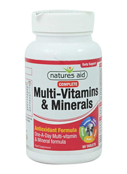 Natures Aid Complete Multi Vitamin & Minerals, 90 Tablets