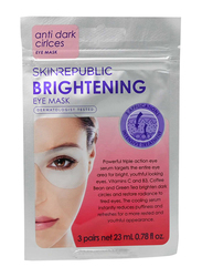 Skin Republic Brightening Eye Mask, 3 Pieces, 23ml