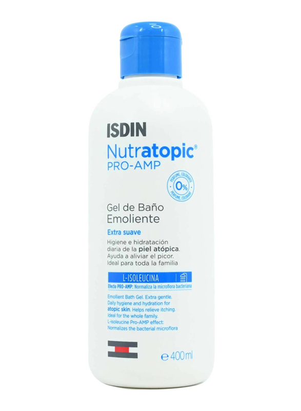 Isdin Nutratopic Pro-Amp Bath Gel, 400ml