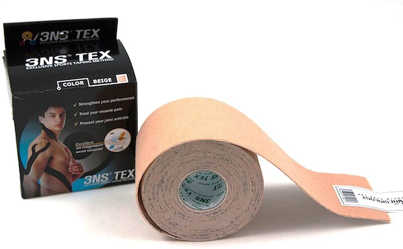 3NS Tex Excellent Exclusive Sports Taping Method Tape, Beige