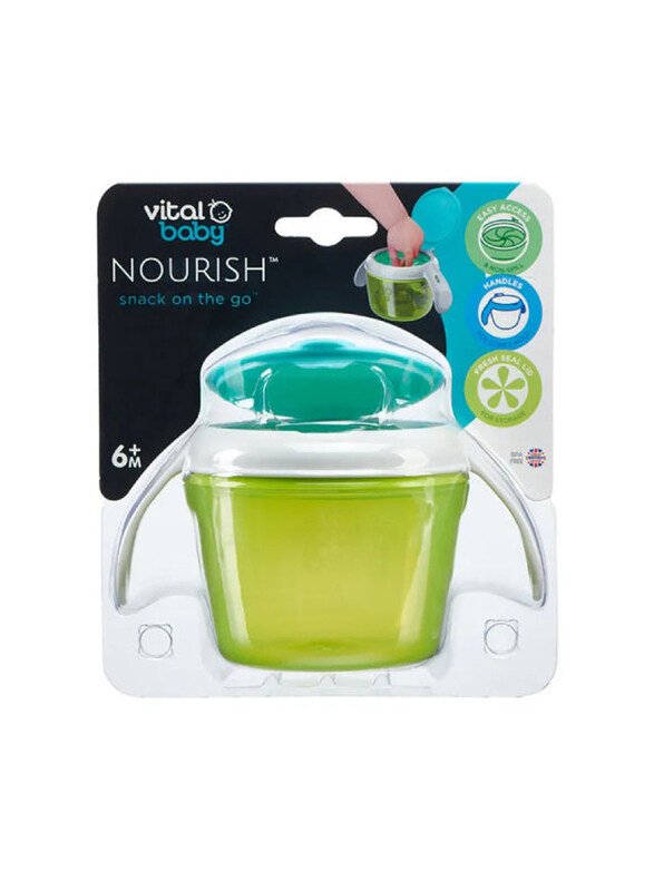 

Vital Baby Nourish Snack On The Go Pop, 6 Months+, White/Green