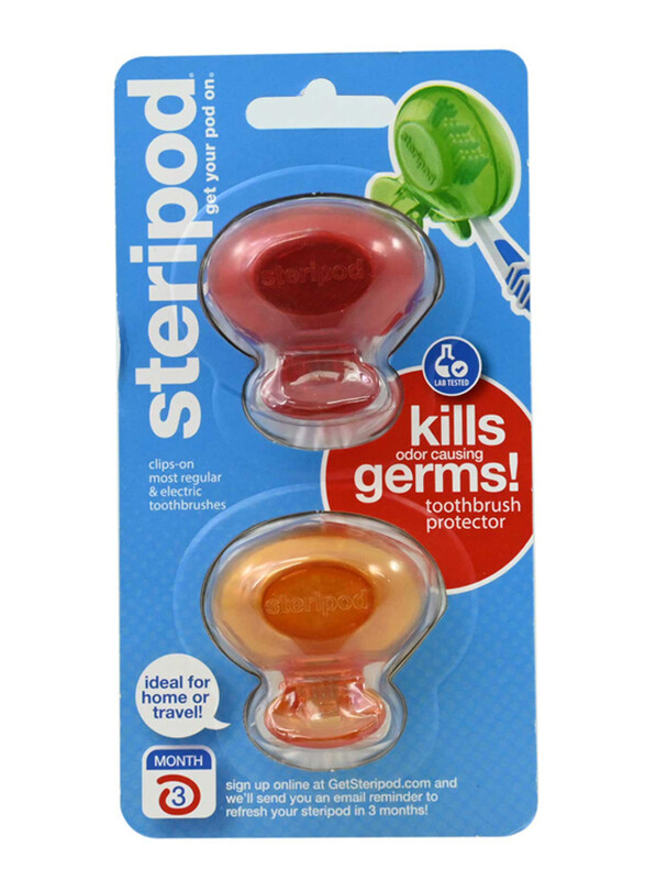 

Steripod Toothbrush Sanitizer, 2 Pieces