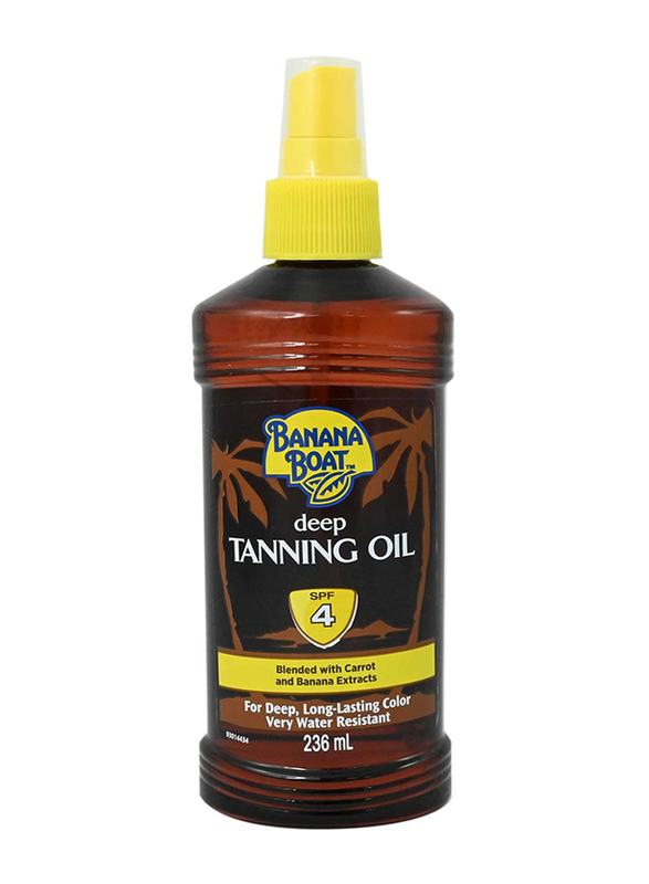 Banana Boat Tan Deep Tanning Oil SPF 4, 236ml