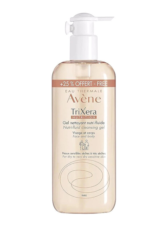 

Avene Trixera Nutri-Fluid Cleansing Gel, 500ml