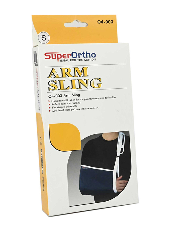 

Super Ortho Arm Sling, Medium, O4-003, Blue