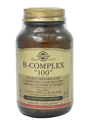 Solgar B Complex 100 Dietary Supplement, 50 Vegetable Capsules