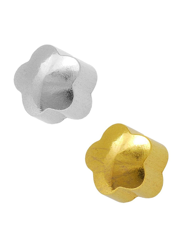 Studex Select Shapes & Shapelites Stud Earrings for Women, Silver/Gold