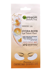 Garnier Skin Active Eye Tissue Orange Mask, 1 Pair