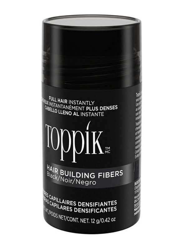 

Toppik Hair Building Fibers, Dark Brown, 12gm
